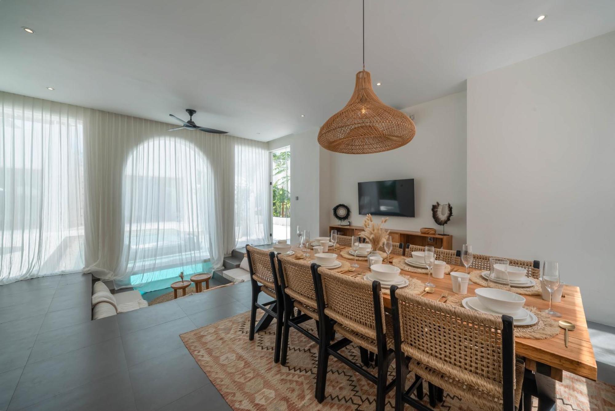 Villa Milana: 5Br Mediterrenean Villa In Canggu المظهر الخارجي الصورة