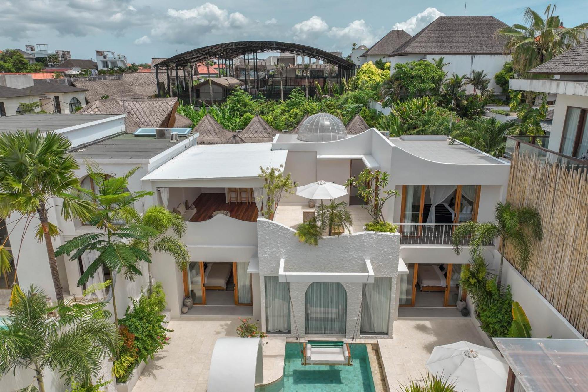 Villa Milana: 5Br Mediterrenean Villa In Canggu المظهر الخارجي الصورة