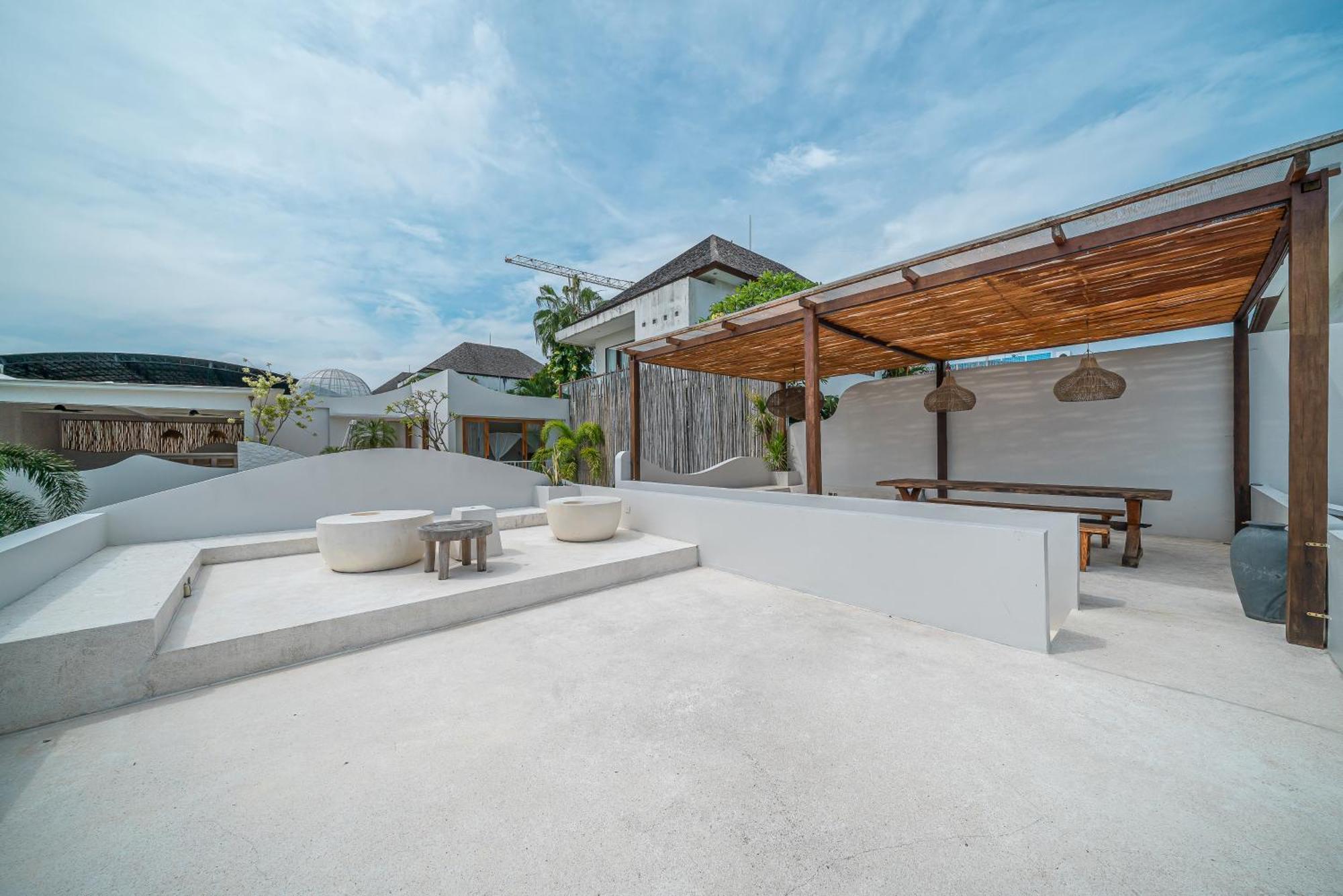 Villa Milana: 5Br Mediterrenean Villa In Canggu المظهر الخارجي الصورة
