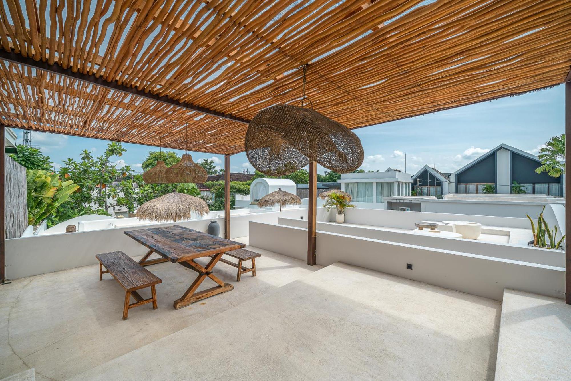 Villa Milana: 5Br Mediterrenean Villa In Canggu المظهر الخارجي الصورة