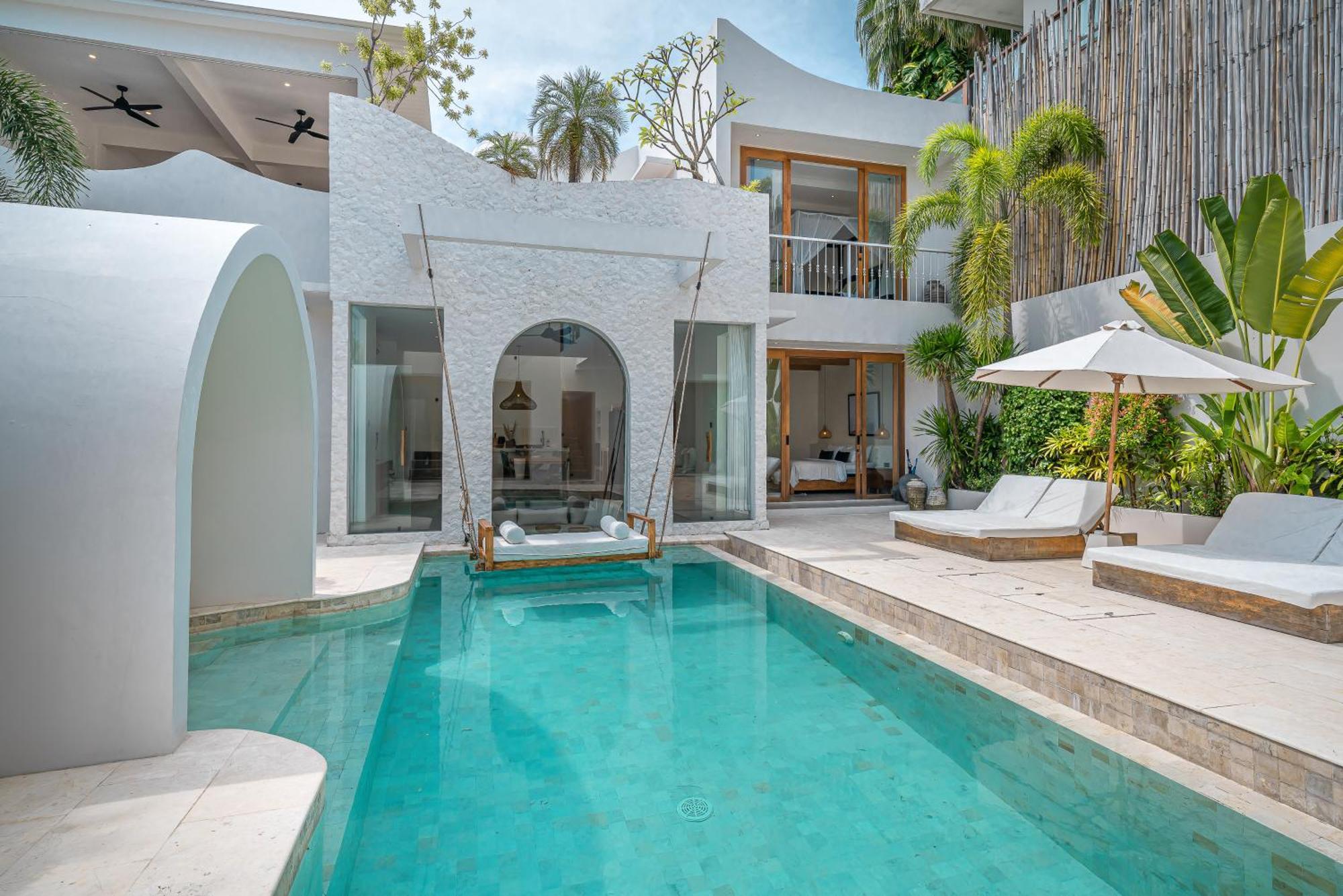 Villa Milana: 5Br Mediterrenean Villa In Canggu المظهر الخارجي الصورة
