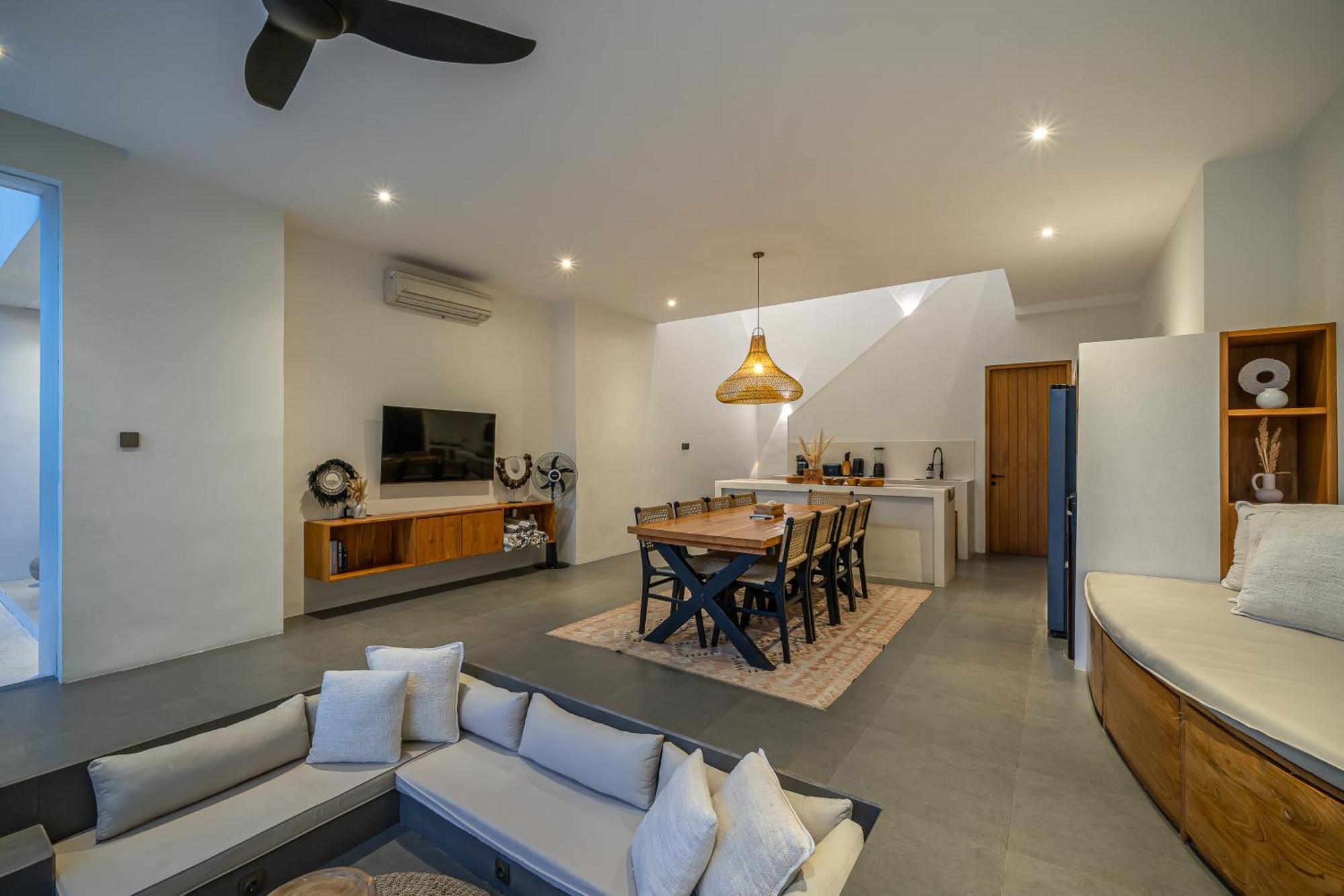 Villa Milana: 5Br Mediterrenean Villa In Canggu المظهر الخارجي الصورة