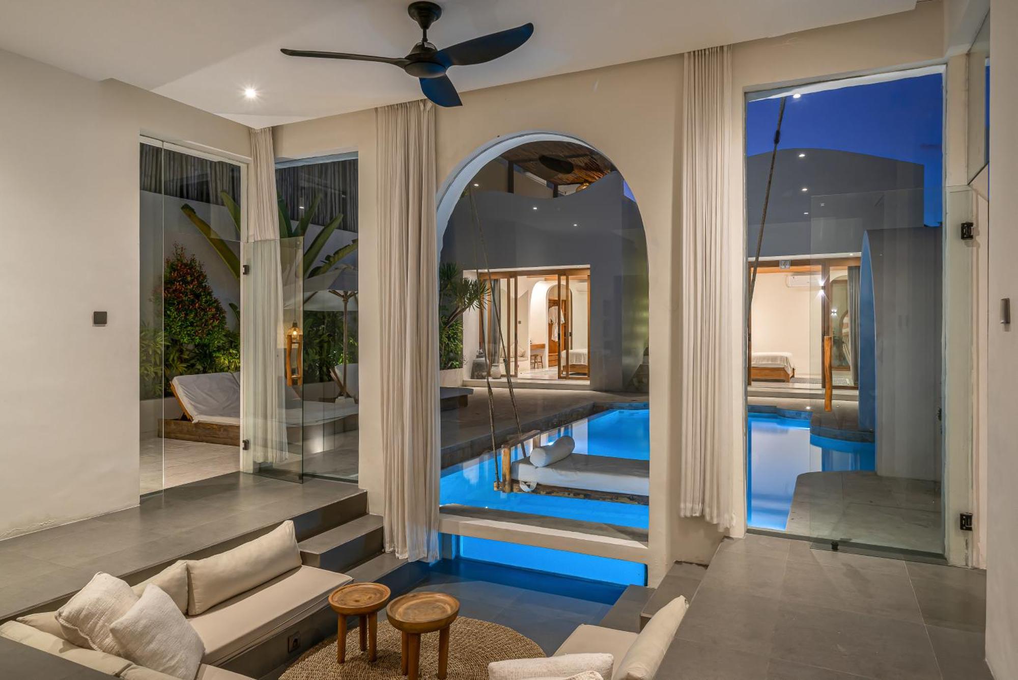 Villa Milana: 5Br Mediterrenean Villa In Canggu المظهر الخارجي الصورة